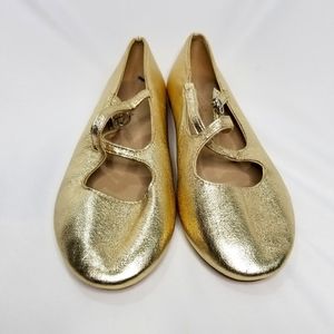 Children's Metallic Flats